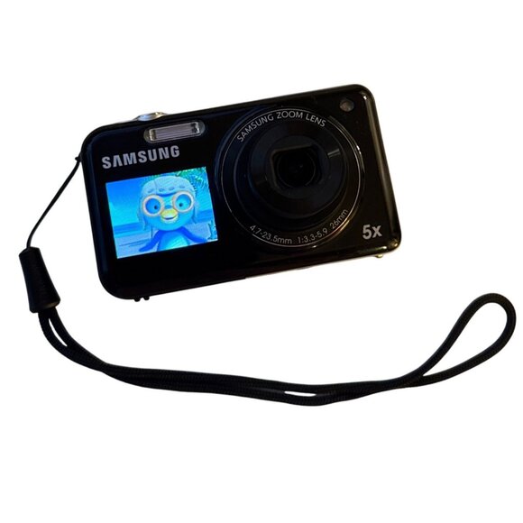 Samsung PL120 Digital Camera TESTED 14.2MP 5x Zoom 2.7" LCD Black With Accessori - Picture 4 of 14